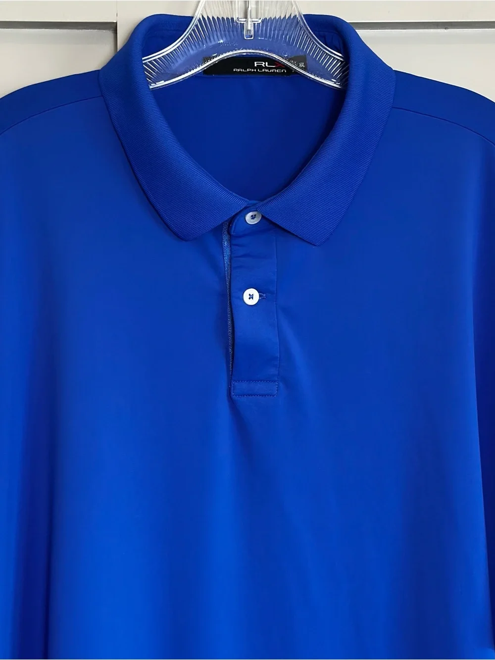 Ralph Lauren X Men’s XXL Blue Classic Fit Short Sleeve Polo Shirt TPC 4 Seasons